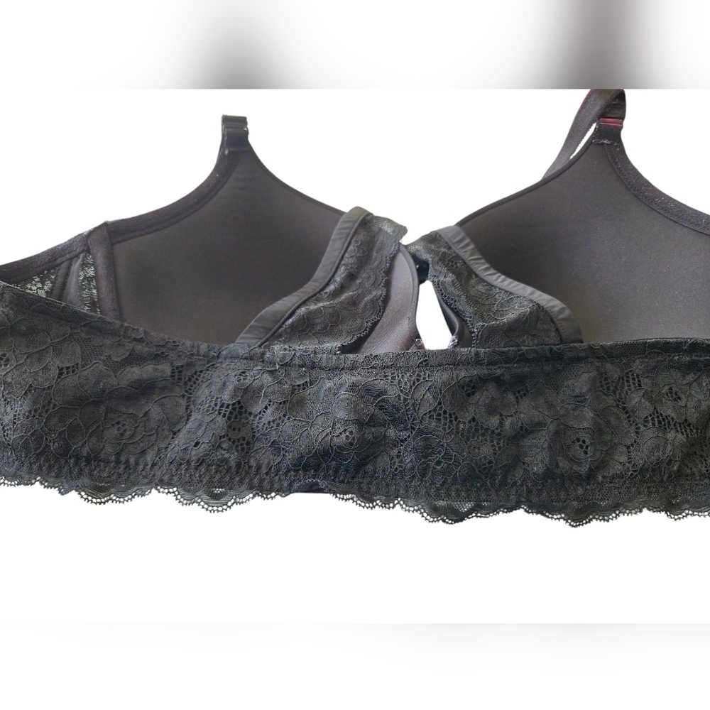 Torrid Curve Eegant Black Lace Bra Size 44c Euc - image 4